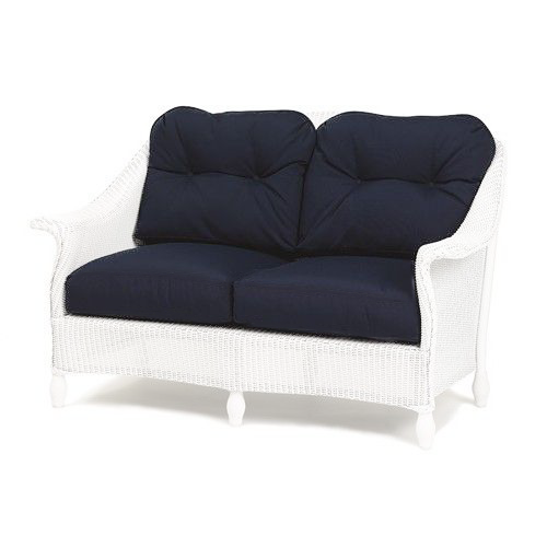 Outdoor loveseat cushions online with backs