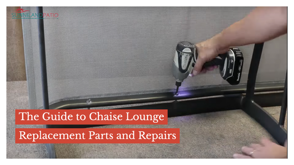 The Guide to Chaise Lounge Replacement Parts and Repairs