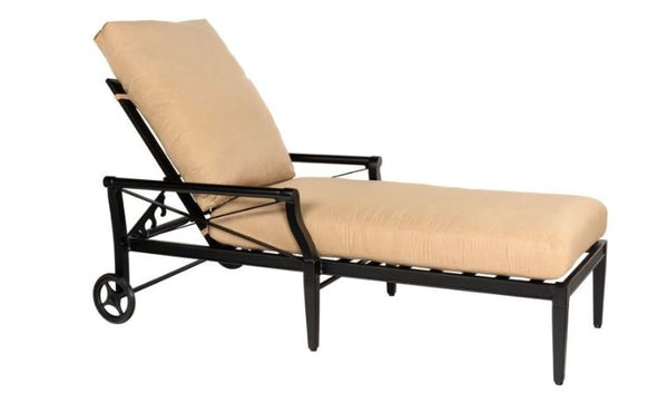 Woodard Andover Cushion Adjustable Chaise Lounge  | 51M470