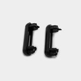 1-3/4" x 1/2" Oval End Cap | Black | Item 30-606B oval-glide-inserts-patio-furniture-30-606b Caps, Glides & Inserts Sunniland Patio Parts end-caps-82-black.jpg